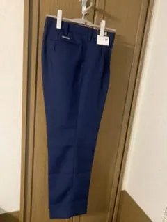 新品 メンズ スラックス 88サイズ ネイビー