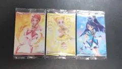 プリキュアカードウエハース8 3点セット