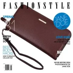 ♥即購入OK♥【ブラウン】(❁ᴗ͈ˬᴗ͈)◞新品送料無料 長財布 大人気