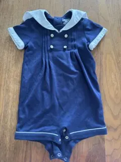 極美品 Ralph Lauren ラルフローレン セーラーロンパース 6M70