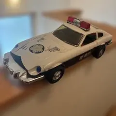 アオシン ブリキ製 トヨタ クラウン 2ドア パトカー 35cm 日本製 アオシン ブリキ製 トヨタ クラウン 2ドア パトカー 35cm 日本製