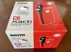 希少 デジタルムービーカメラSANYO DMX-C6 Xacti ハローキティ