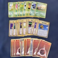 ポケモンカード 旧裏面 トレーナーズカード 、エネルギーまとめ売り