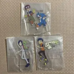 李健良＆テリアモン アクリルスタンド 一番くじ 『デジモン』シリーズ