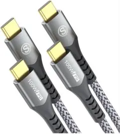 【新品未使用】USB Type C ケーブル1M/2本セット