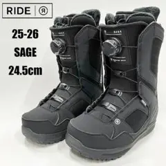 2026年最新】RIDE サイズ：24 〜 24.5cm スノーボード ブーツ(女性用