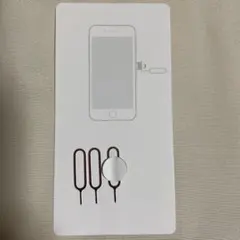 iPhone純正イヤホン付属品　SIMピン3つセット