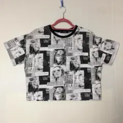 Doula Doula ドゥーラドゥーラ 総柄 フォトプリント 半袖Tシャツのサムネイル