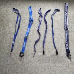 青ストラップ 5本セット