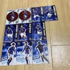 サッカー　カード　カルビー　セット売り
