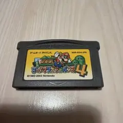 動作未確認　スーパーマリオアドバンス4 GBA ソフト
