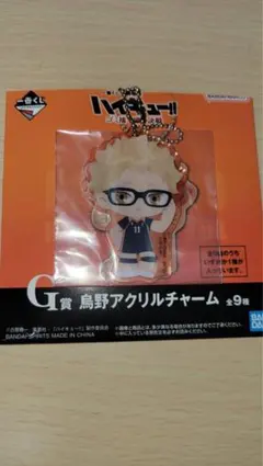 一番くじハイキュー G賞 アクリルチャーム 月島蛍