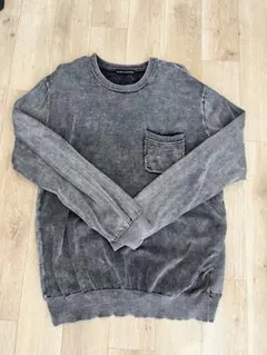 ロデオクラウンズ メンズSS加工ニットトップス Lサイズ