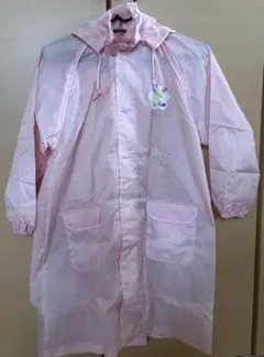 ウサハナ レインコート ピンク キッズ　130㎝