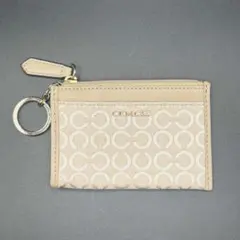 COACH コーチ ミニスキニー IDケース パスケース オプアート