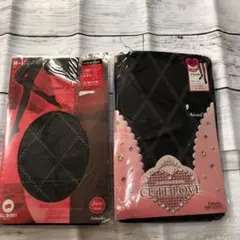フクスケ　ブラック　タイツ　新品　2点セット