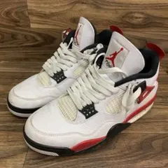 中古　ナイキ　エアジョーダン4 レトロ"レッドセメント"のサムネイル