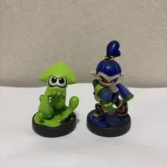 【美品】amiibo スプラトゥーン ボーイ イカ 2体セット