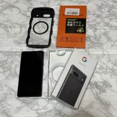 Google Pixel7a simフリー　チャコール　本体 箱付き　おまけ付き