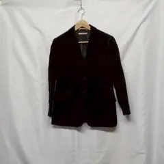PS Paul Smith ジャケット ベロア ブラック 黒 42 L2434のサムネイル