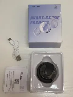 翻訳イヤホン ワイヤレス Bluetooth接続 箱・説明書付 ほぼ未使用