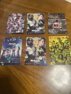 RIZIN トレーディングカード 6枚セットのサムネイル