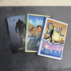 Disney ピクサーくじ　ポストカード３点セット