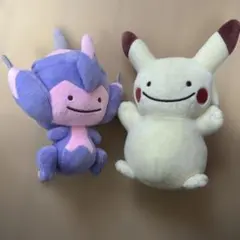 へんしん！メタモンぬいぐるみ　ピカチュウ　ベベノム