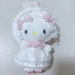 サンリオ ハローキティ マスコットホルダー ホワイトフリル