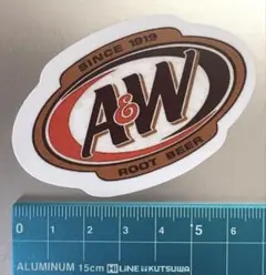 A&W ステッカー