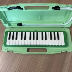 ZEN-ON/PIANY 323A 緑色ピアニカ 32鍵 ハードケース付きのサムネイル