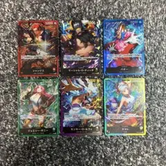 ワンピースカード【人気‼️】スタートデッキ 6色リーダー全6種コンプセット❗️