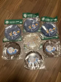 新品未使用‼️ドラえもん プラスチックプレート 7枚セットです♪