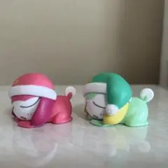 ケロロ軍曹　ちびケロねむらせ隊であります ガチャガチャ 2点セット