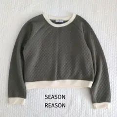 SEASON REASON トレーナー カットソー カーキ