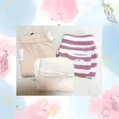 子供服　キッズ　ベビー　パンツ・レギンス　３点セット　90 95