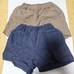 110サイズ 半ズボン 2色セット