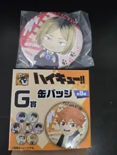 ハイキュー!!　一番くじ　缶バッジ　孤爪研磨