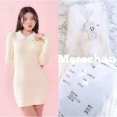 ダーリッチ カラーリブニットミニワンピース 新品タグ付き