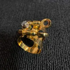 美品】BG ソプラノサックス リガチャー L51 ゴールドプレート仕上げ