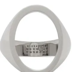 新品 MM6 Maison Margiela オープンシグネットリングのサムネイル