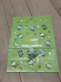 SUBWAY サブウェイ はぴだんぶい ペックル ハンギョドン 紙袋 サンリオのサムネイル