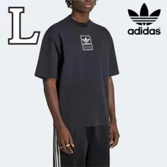 【新品】アディダス 半袖Tシャツ ブラック L 　adidas 　ユニセックス