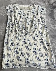 AS KNOW AS 花柄チュニックワンピース　サイズフリー