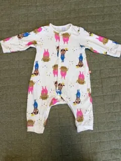 breeze 総柄ロンパース・カバーオール ８０㎝