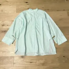 nagonstans 長袖シャツ ミント グリーンのサムネイル