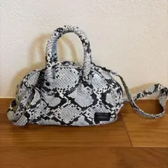 【美品】HEAD PORTER パイソン 2way ミニボストンバッグ Y2Kのサムネイル