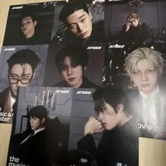 ATEEZ HMV フライヤー メンバーコンプ セット 特典 8人全員