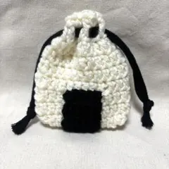 おにぎりの巾着ポーチ