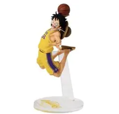 ONE PIECE ルフィ NBA LOS ANGELES LAKERS 限定 NBA LAKERS ルフィ ワンピース コラボフィギュア - メルカリ